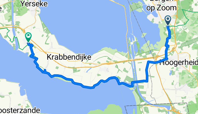 Schelde-Rheinroute 02: Yerseke - Bergen op Zoom