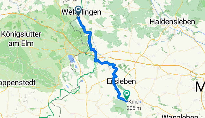 Aller-Radweg: Weferlingen – Seehausen (Börde)