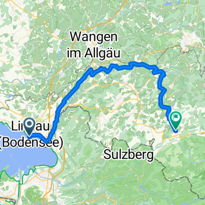 Lindau - Oberstaufen (Bodensee-Königssee)