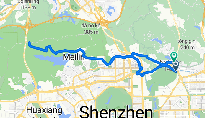 广东绿道2号线-福田段(骑行)