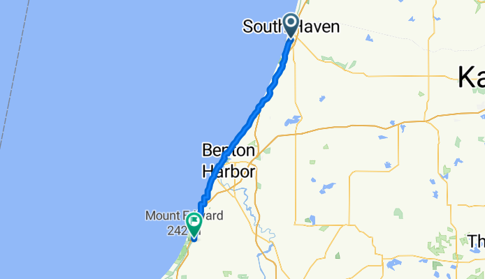 Route 35, Michigan: South Haven to Bridgman