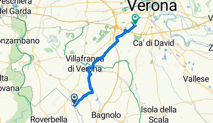 PCR17 Tirrenica: Mozzecane to Verona
