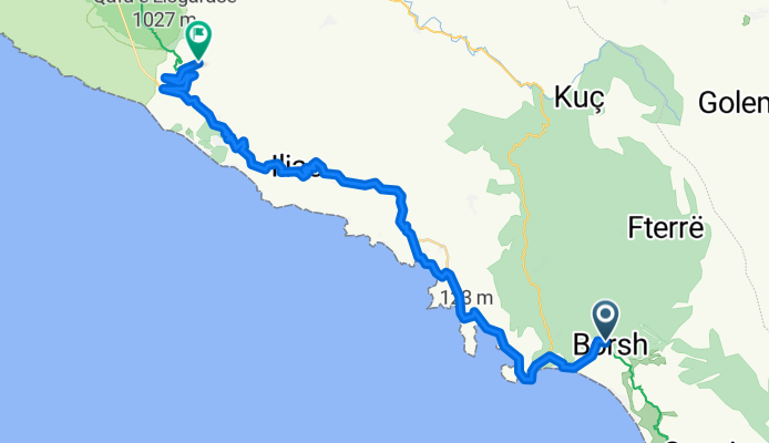 EuroVelo 8 - Mediterranean Route - part Albania