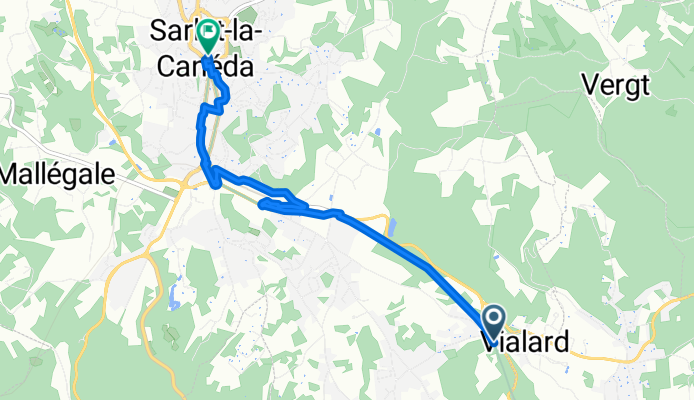 La Flow Vélo: Sarlat-la-Canéda - Carsac-Aillac