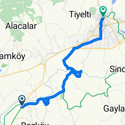 EuroVelo 8 - Mediterranean Route - part Turkey