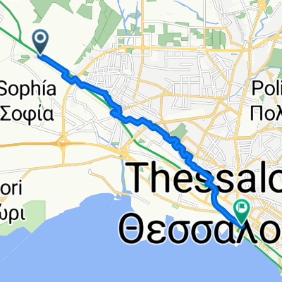Eurovelo 11 - East Europe Route - part Greece
