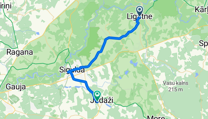 EuroVelo 11 - East Europe Route - part Latvia