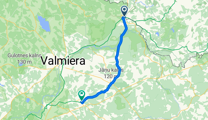 EuroVelo 11 - East Europe Route - part Latvia