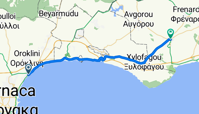 EuroVelo 8 - Mediterranean Route - part Cyprus