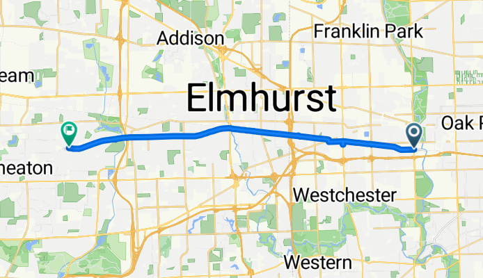 Illinois Prairie Path – Main Stem: Glen Ellyn to Maywood