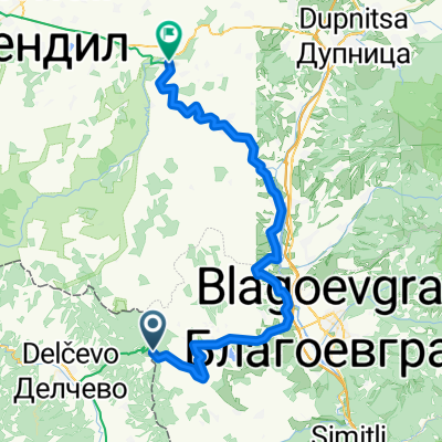 EuroVelo 13 - Iron Curtain Trail - part Bulgaria West