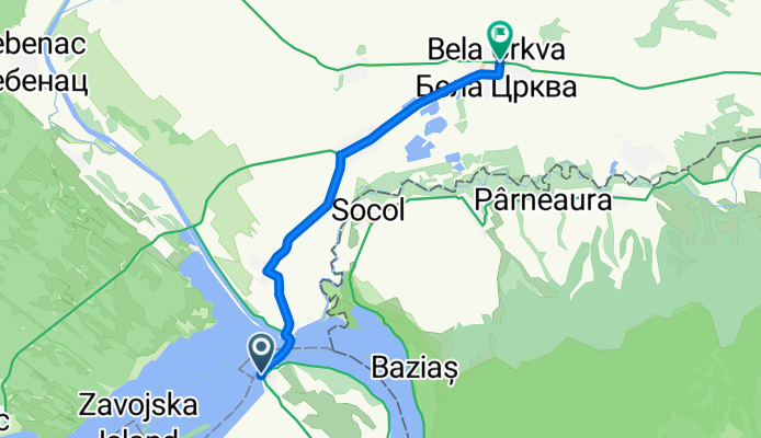 EuroVelo 13 - Iron Curtain Trail - part Serbia