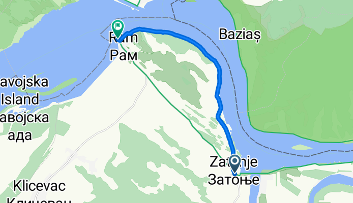 EuroVelo 13 - Iron Curtain Trail - part Serbia