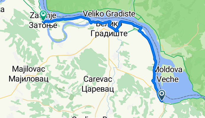 EuroVelo 13 - Iron Curtain Trail - part Serbia