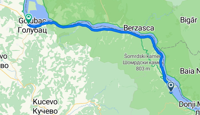 EuroVelo 13 - Iron Curtain Trail - part Serbia