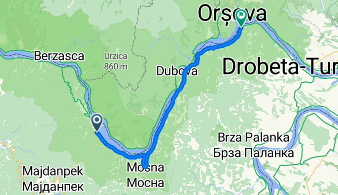 EuroVelo 13 - Iron Curtain Trail - part Serbia