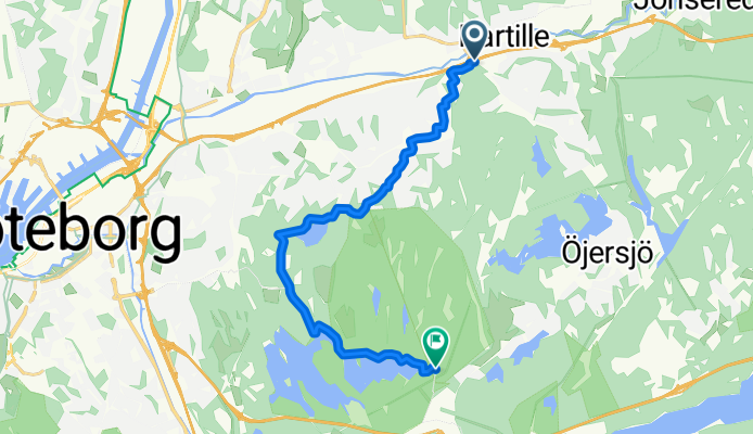 Turiststråket: Partille–Öjersjö