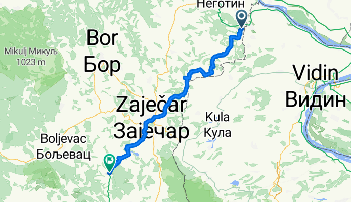 EuroVelo 13 - Iron Curtain Trail - part Serbia