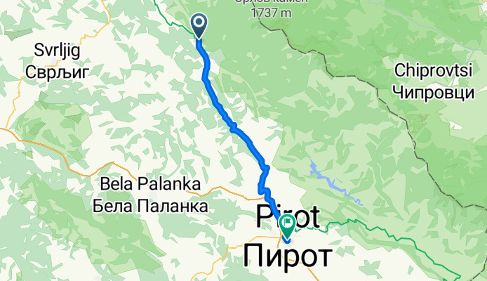 EuroVelo 13 - Iron Curtain Trail - part Serbia