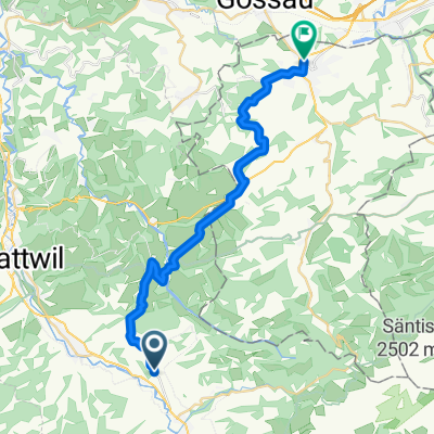 Obstgarten-Route – Etappe 2: Krummenau – Herisau