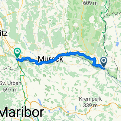 EuroVelo 9 Baltic-Adriatic – Austria Stage 6: Spielfeld to Gornja Radgona