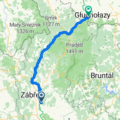 EuroVelo 9 - Baltic-Adriatic - part Czech Republic