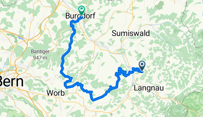 Herzroute Etappe 5: Lauperswil – Burgdorf