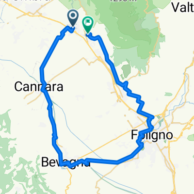Via del Sacro Tugurio, Assisi naar Assisi