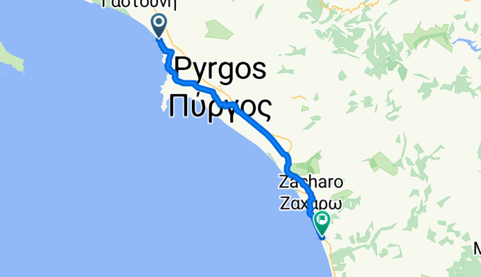 Kouroutas nach Tholo