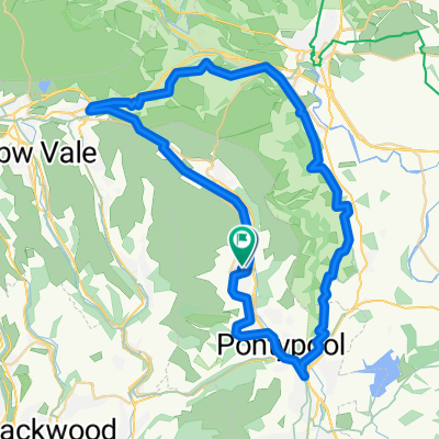 Route in Pontypool