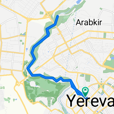 Aram street, Yerevan to Aram street, Yerevan