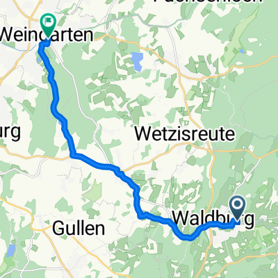 Forstenhausen nach Gerbersteig