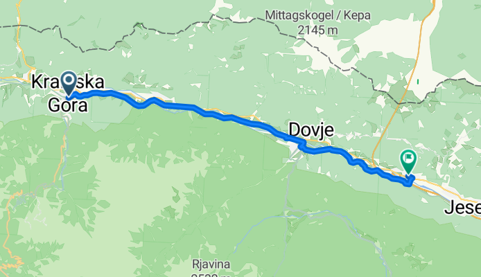 Borovška cesta to Hrušica 58a