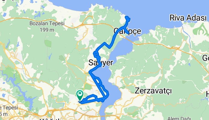 Garipçe Rumelifeneri Rotası
