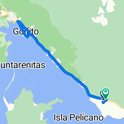 Golfito a Vía 14, Golfito