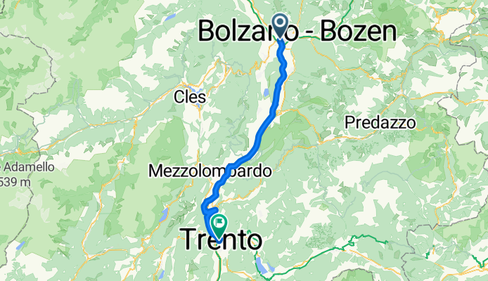 3_Etschradweg Bozen nach Trento 63KM