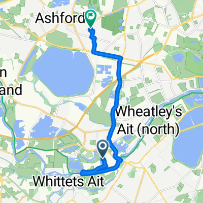 Walton Lane, Walton-on-Thames to St Paul's Close, Ashford