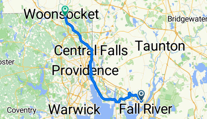 Brayton Point Rd, Somerset to Davison Ave, Woonsocket