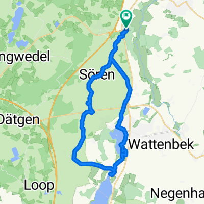 Waldsiedlung, Grevenkrug nach Waldsiedlung, Grevenkrug