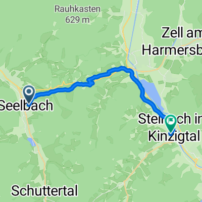 Grüselhornstraße, Seelbach nach Kreuzbühlstraße, Steinach