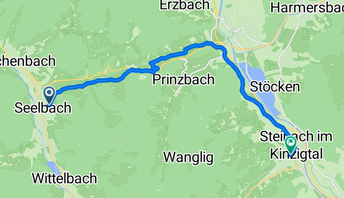 Grüselhornstraße, Seelbach nach Kreuzbühlstraße, Steinach