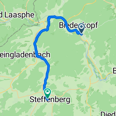 Lahnweg, Biedenkopf nach Oberland, Steffenberg