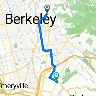 Euclid Ave, Berkeley to 51st St, Oakland
