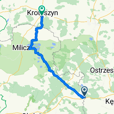 Szosa Kępińska do Łąkowa