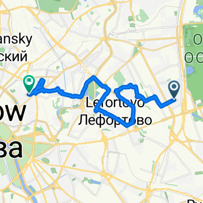 3-я улица Соколиной Горы, Москва до улица Машкова, Москва