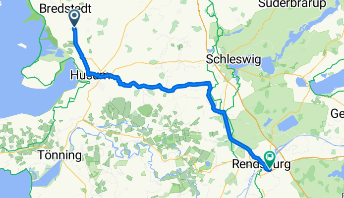 Hauptstraße, Struckum nach Dorfstraße, Osterrönfeld