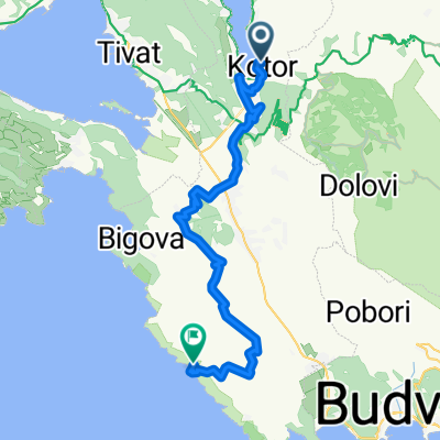 Kotor - Nerin (plaja ascunsa)