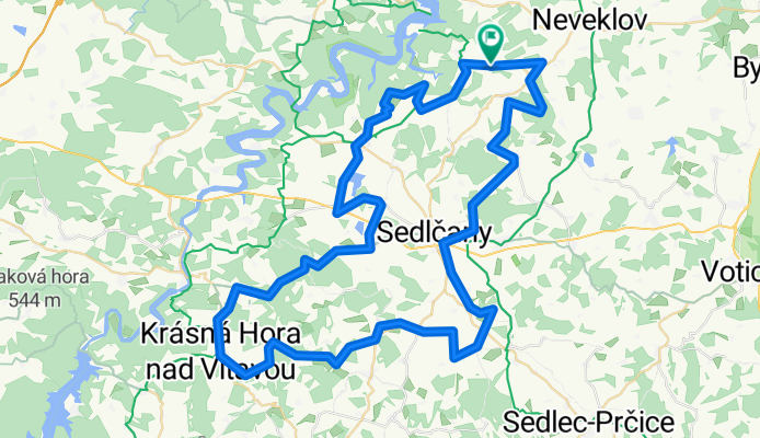 Krchleby,Krásná hora,Paseky