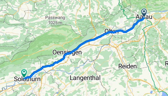 Von Aarau bis Solothurn 3 Etappe Neuenburtour