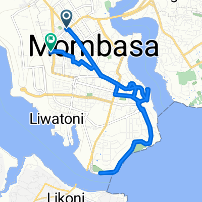 Mombasa Road, Mvita to Owen Road, Mvita